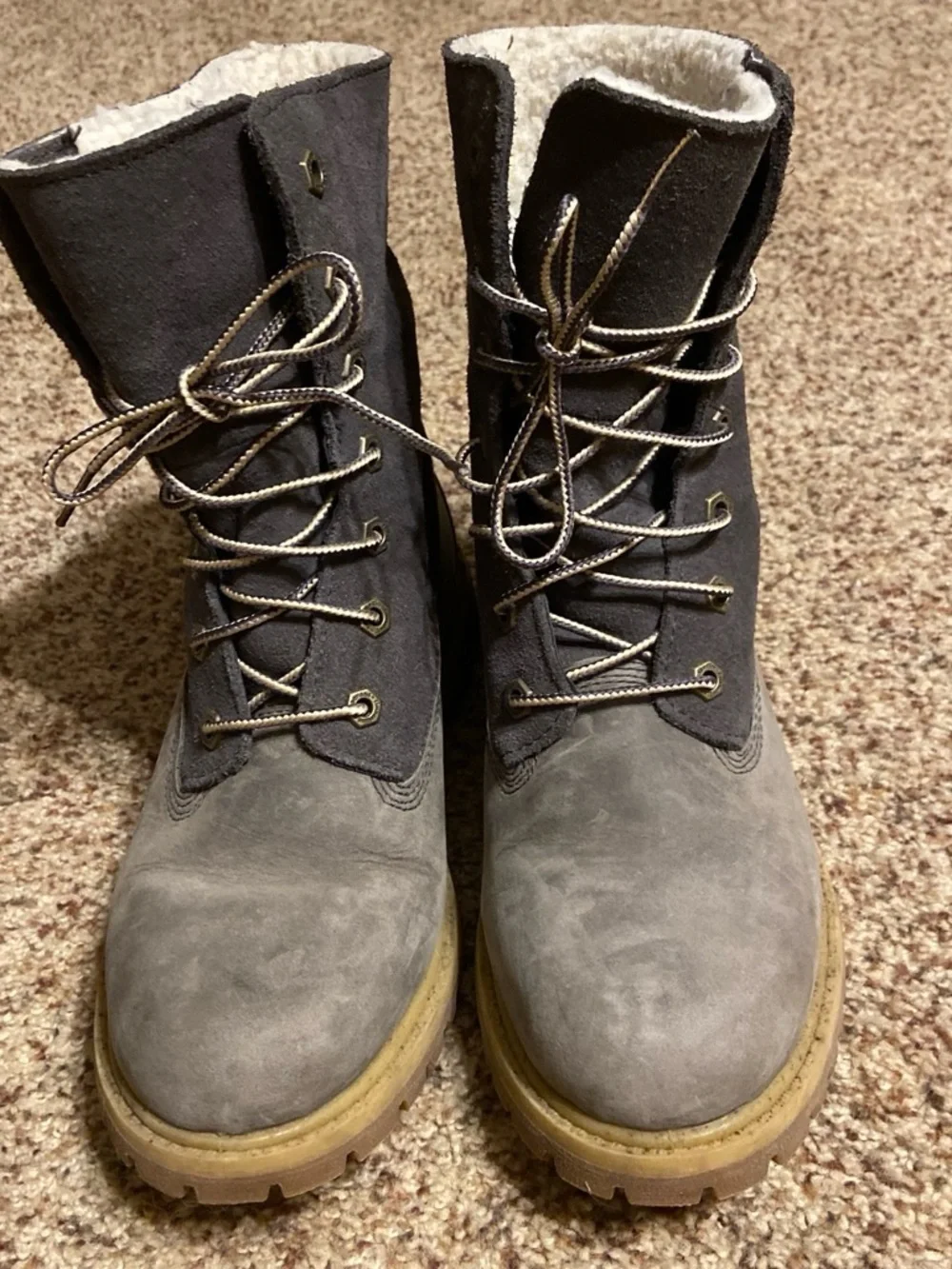 Timberland laces sturdy rugged